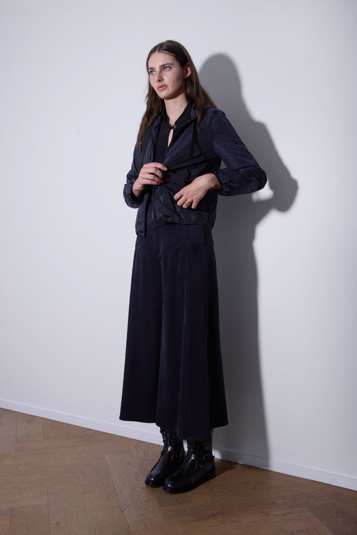 RETRO PALAZZO PANT NAVY