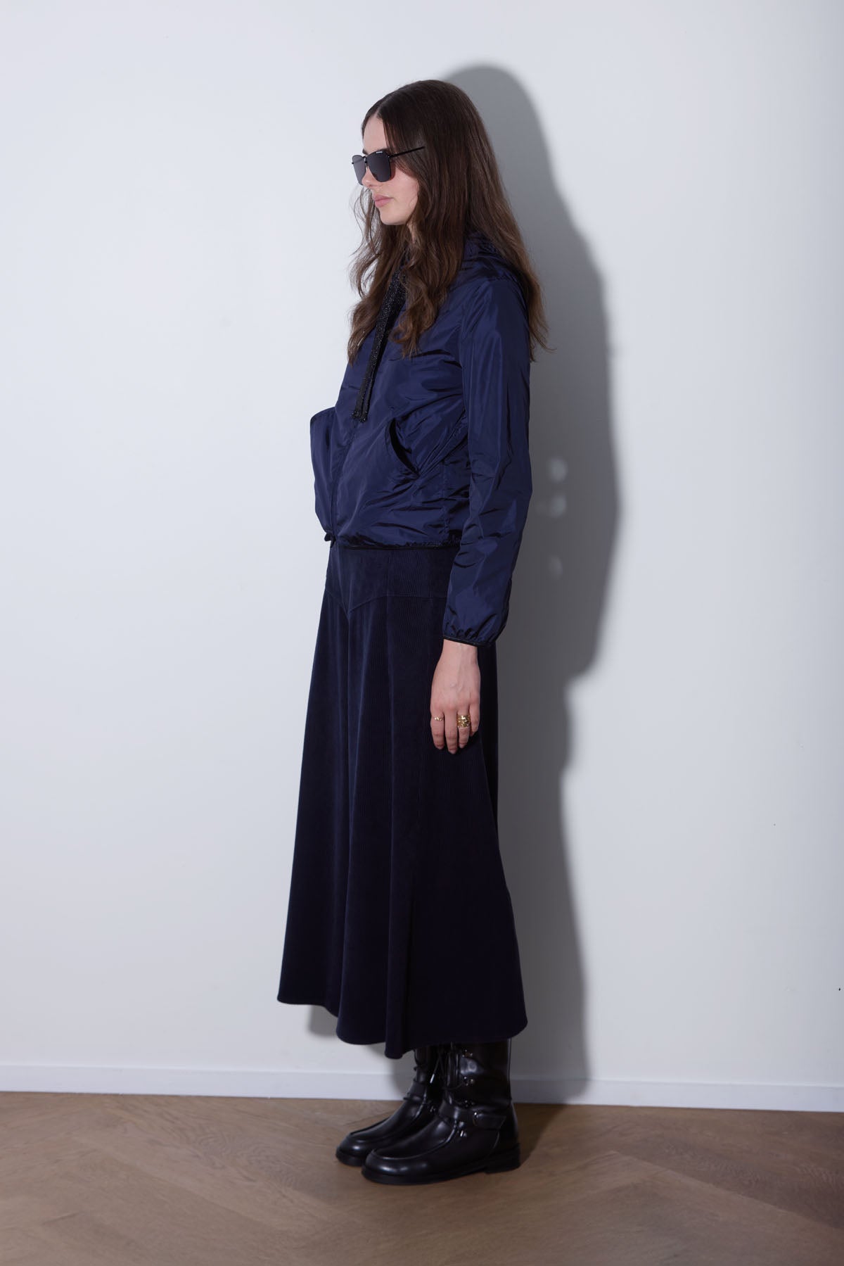 RETRO PALAZZO PANT NAVY