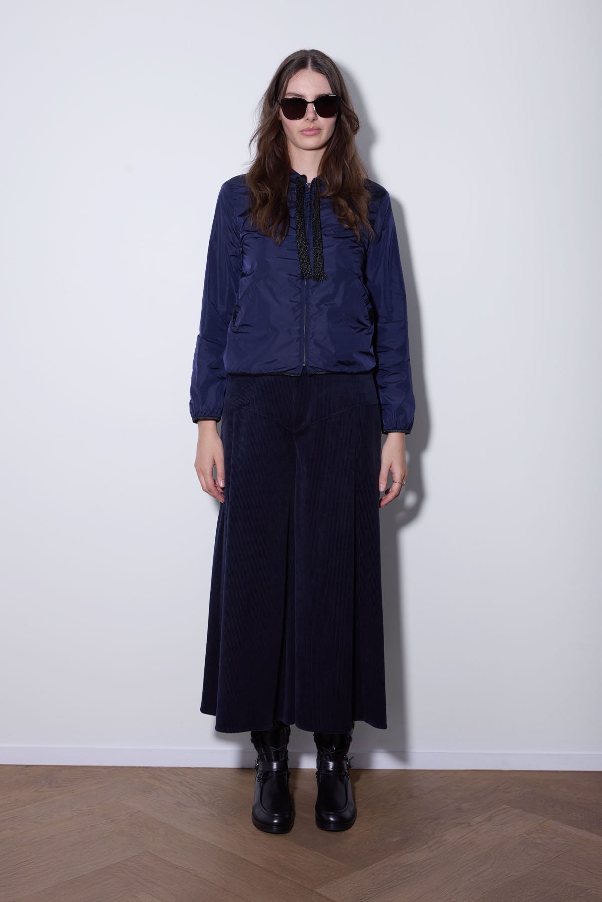 RETRO PALAZZO PANT NAVY