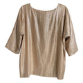 SEQUIN SHIFT TOP GOLD - KNUEFERMANN 