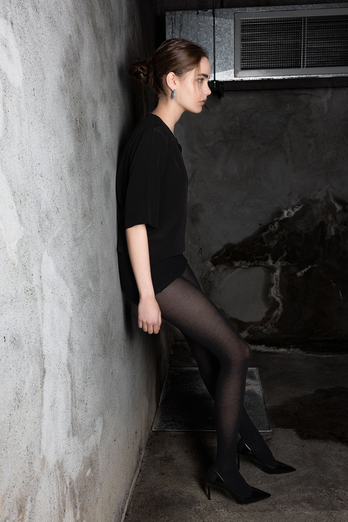 SILK CRUZ T BLACK