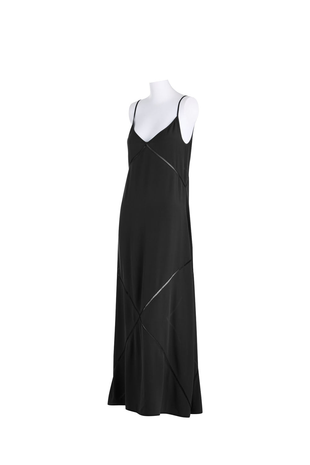 SAMBUCA DRESS BLACK 100% SILK