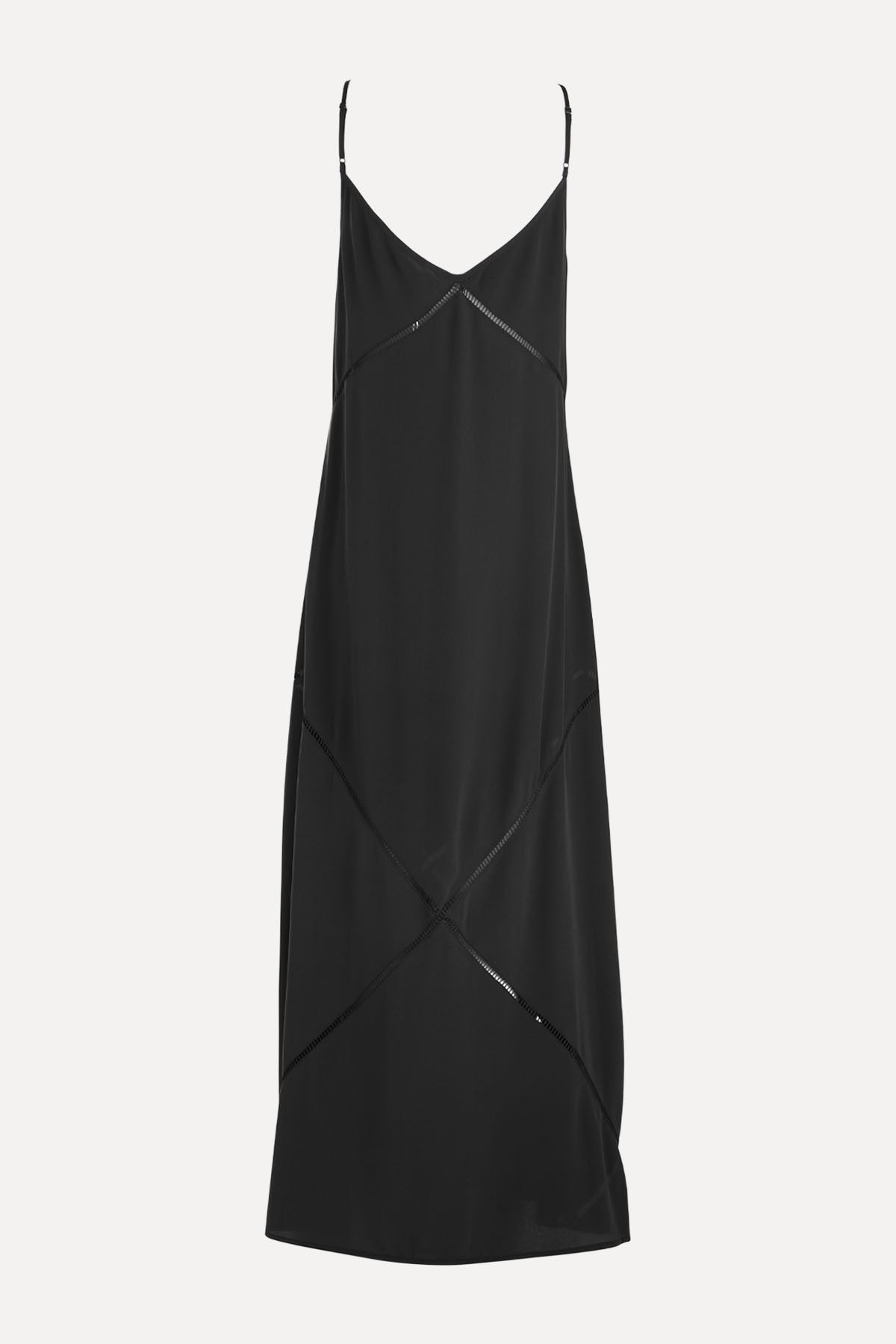 SAMBUCA DRESS BLACK 100% SILK