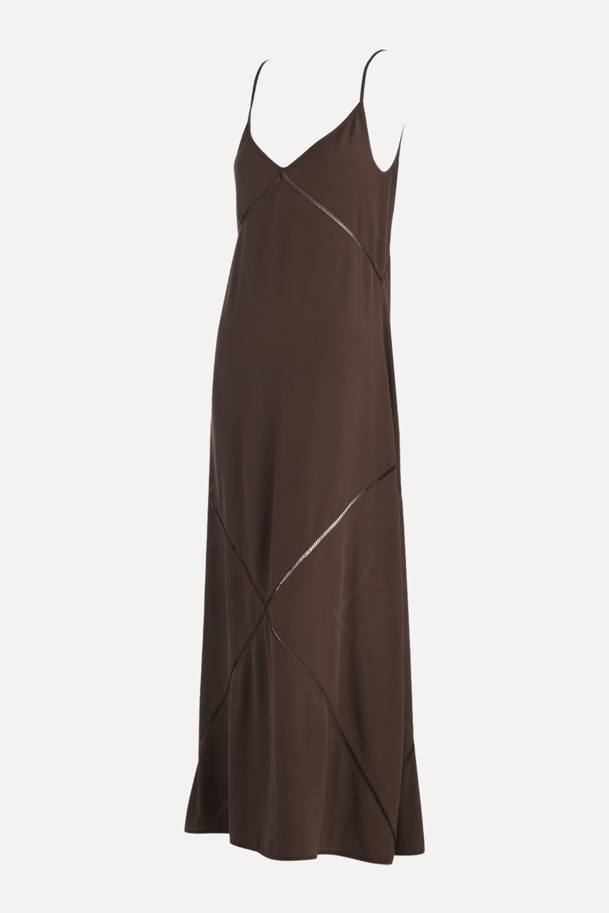 SAMBUCA DRESS CAFE NOIR 100% SILK