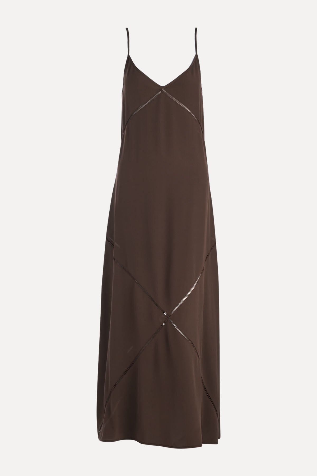 SAMBUCA DRESS CAFE NOIR 100% SILK