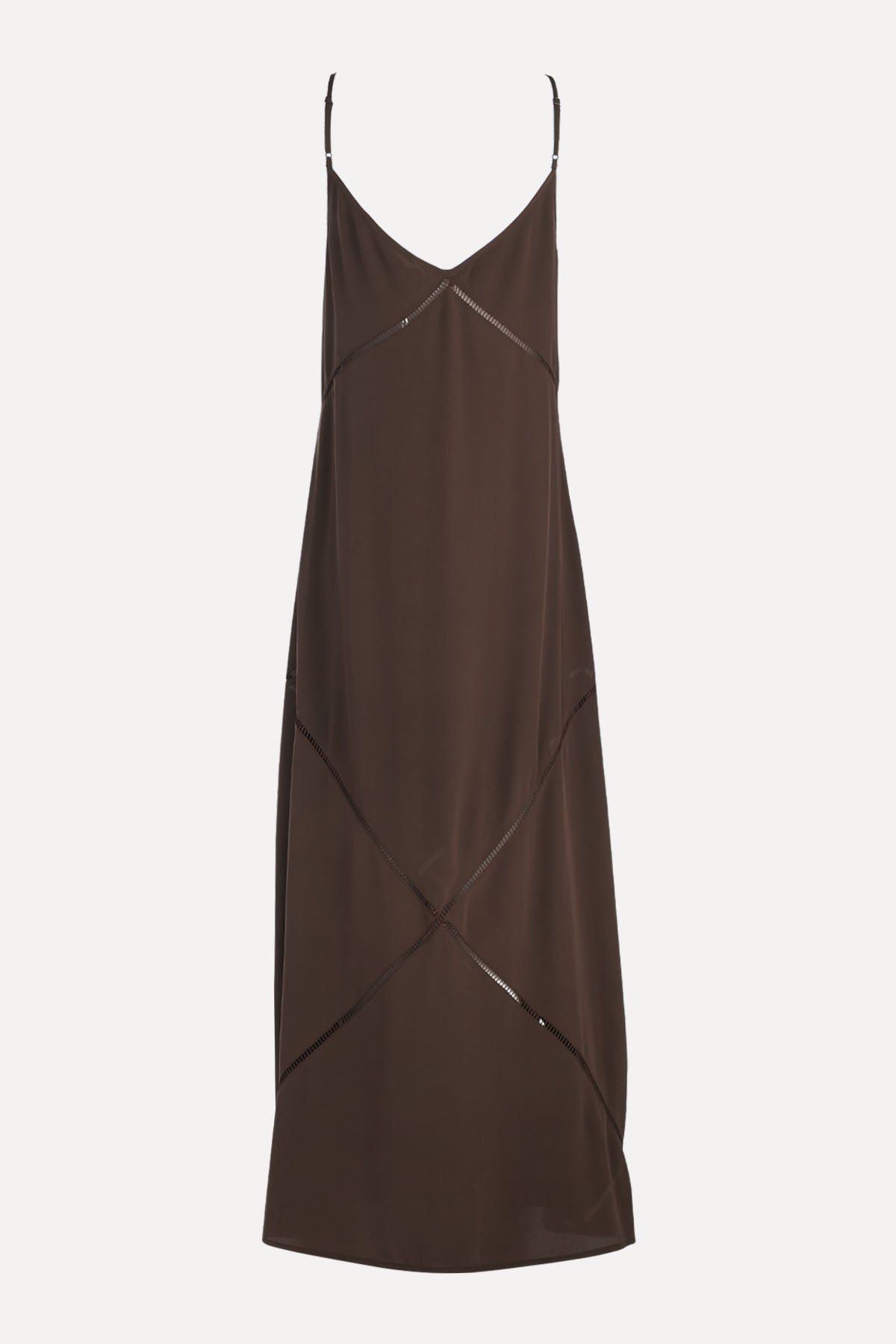 SAMBUCA DRESS CAFE NOIR 100% SILK