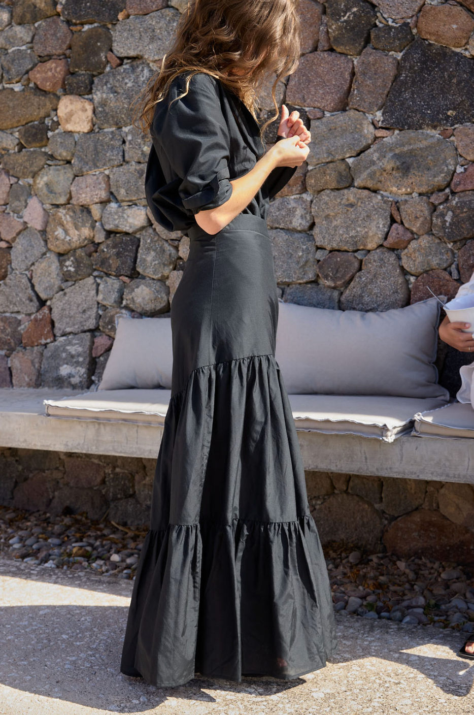 PALERMO SKIRT WASHED BLACK