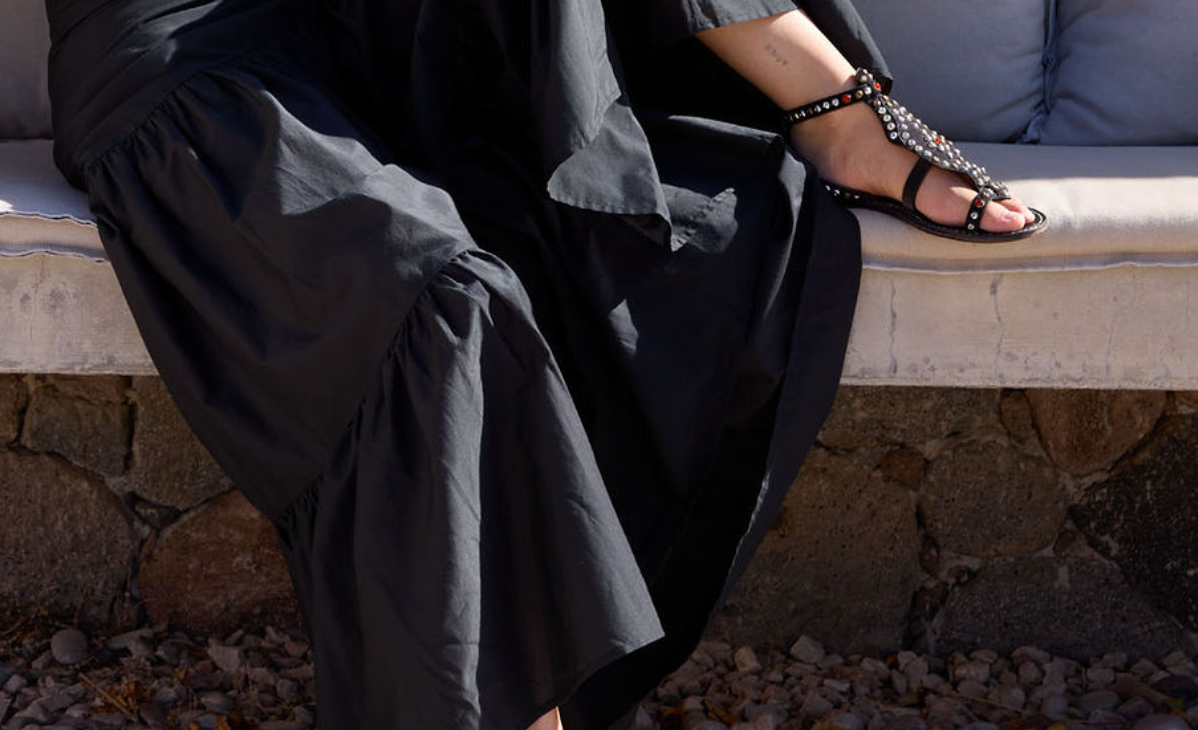 PALERMO SKIRT WASHED BLACK