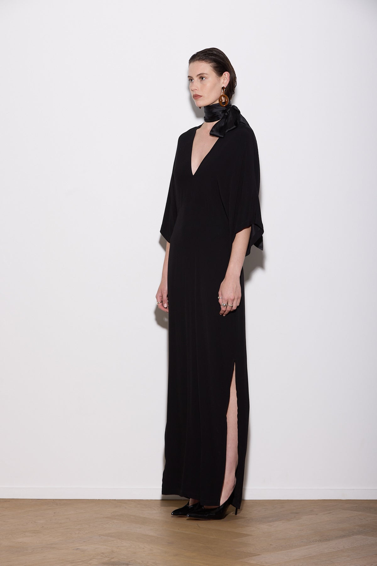 SHAKIRA DRESS MAXI BLACK