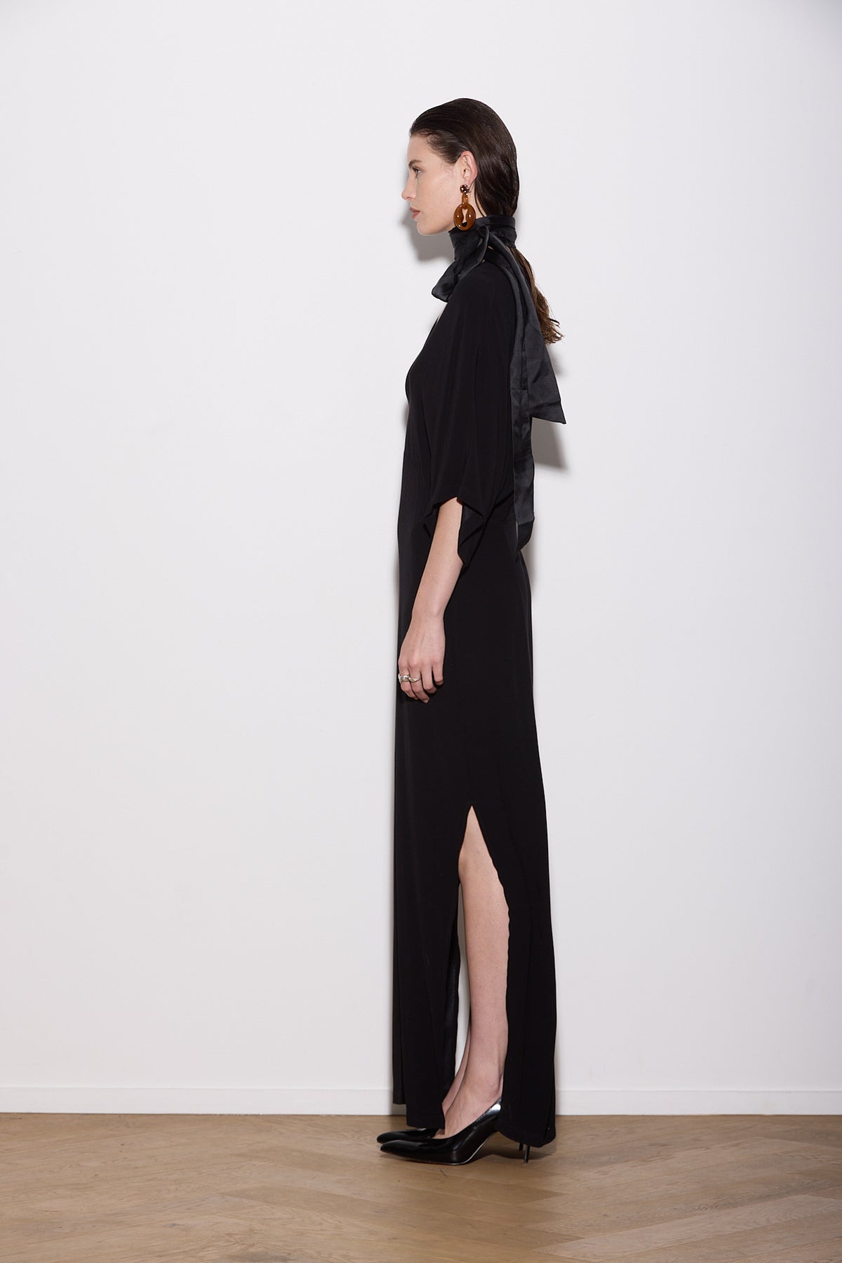 SHAKIRA DRESS MAXI BLACK