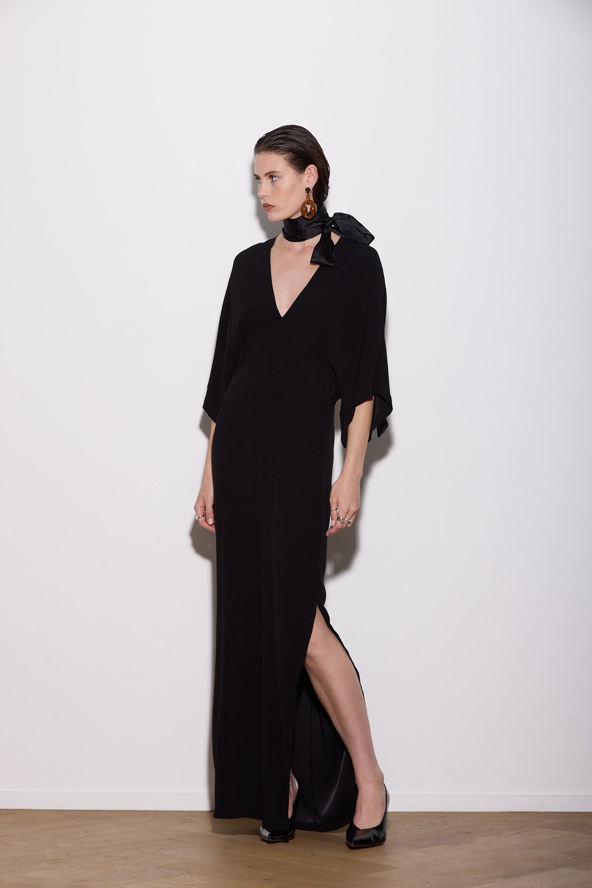 SHAKIRA DRESS MAXI BLACK