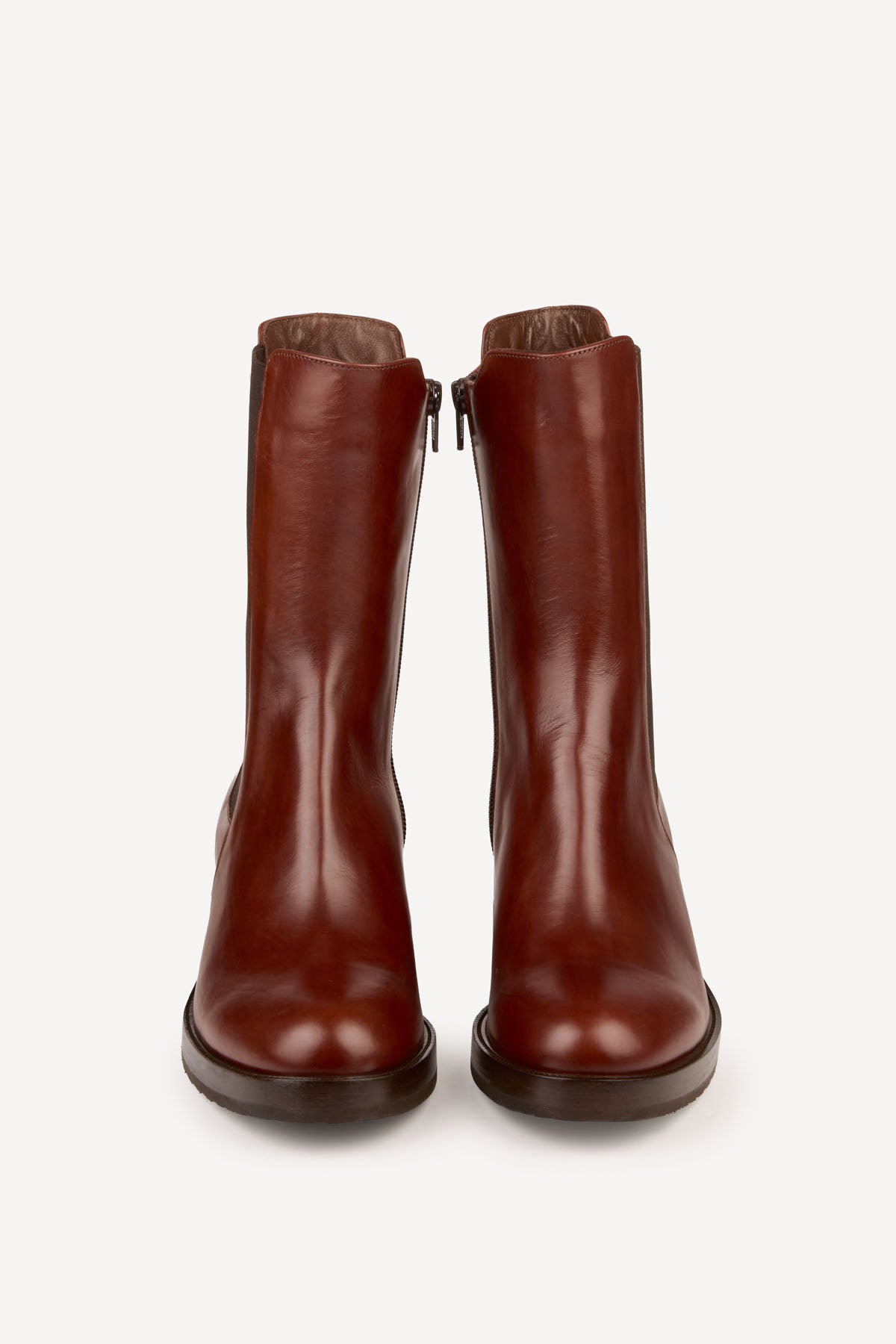 (High ankle ) TRUMANS & KNUEFERMANN ANKLE BOOT COGNAC