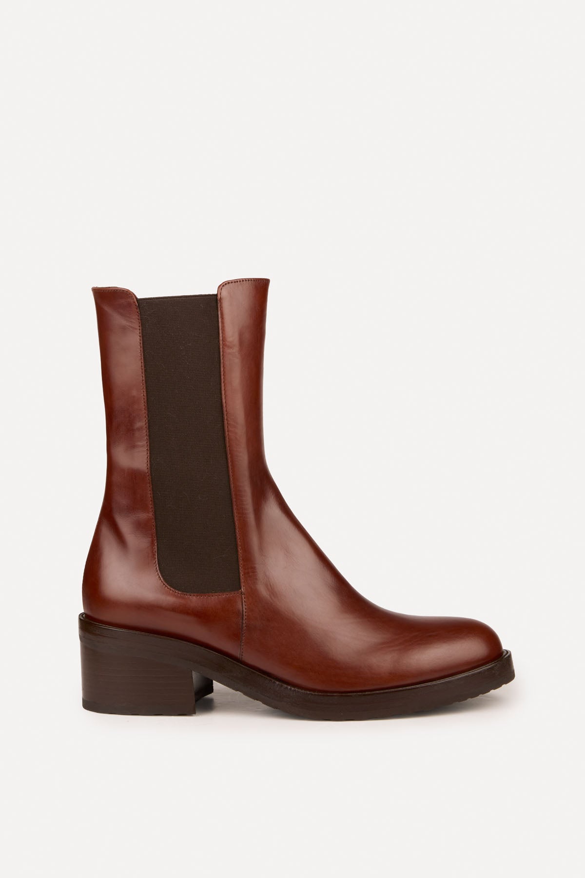 (High ankle ) TRUMANS & KNUEFERMANN ANKLE BOOT COGNAC