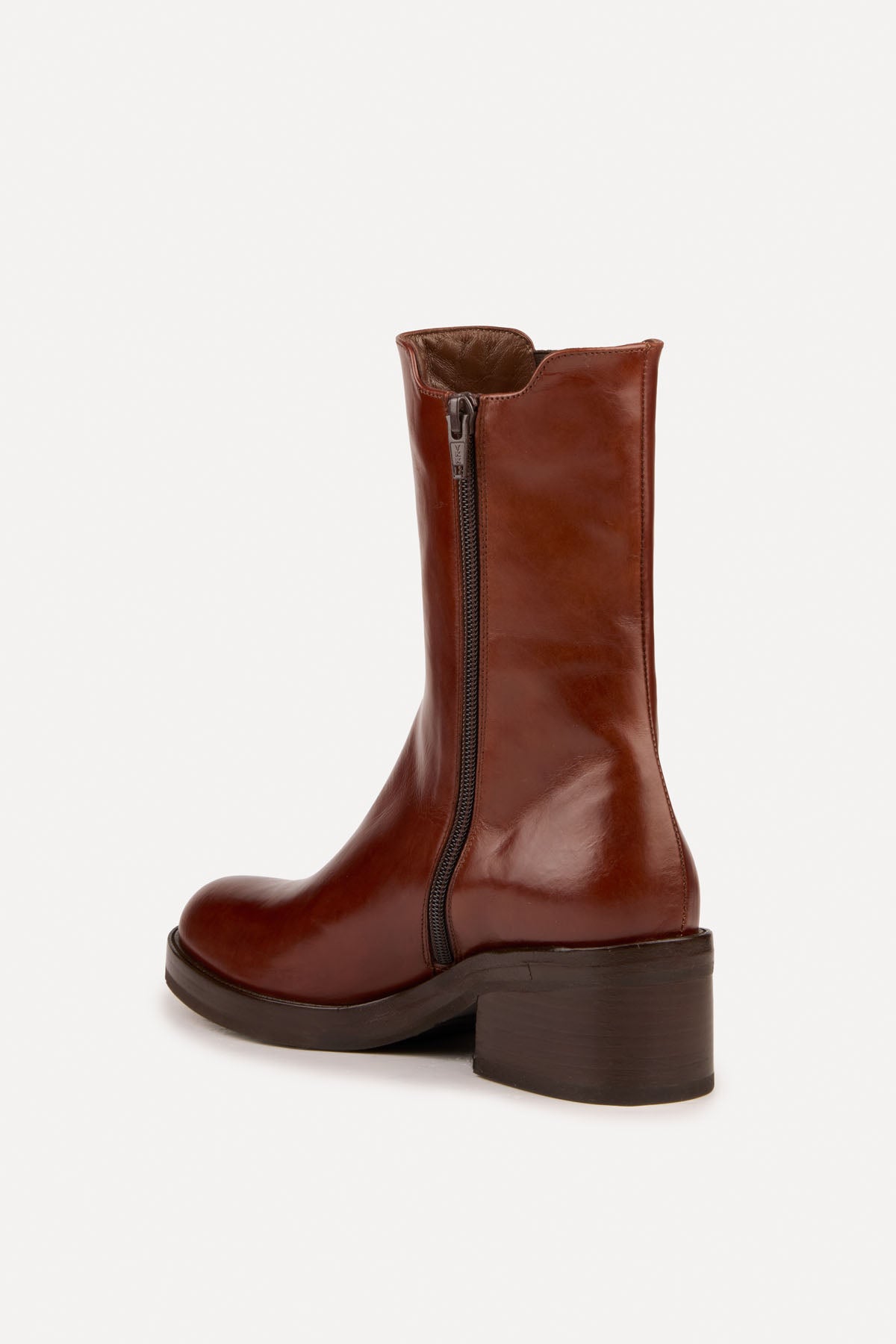 (High ankle ) TRUMANS & KNUEFERMANN ANKLE BOOT COGNAC