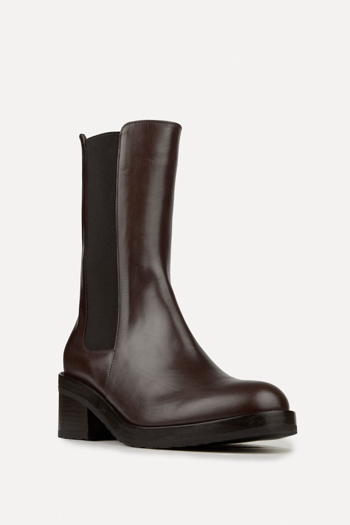 (High ankle ) TRUMANS & KNUEFERMANN ANKLE BOOT CHOCOLATE