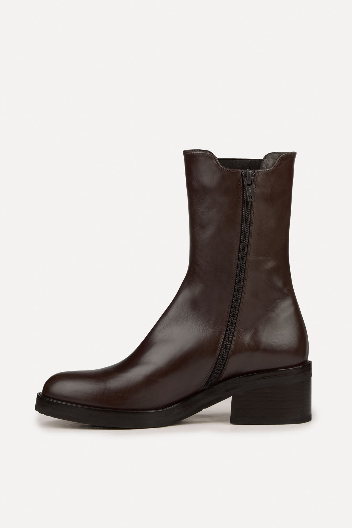 (High ankle ) TRUMANS & KNUEFERMANN ANKLE BOOT CHOCOLATE
