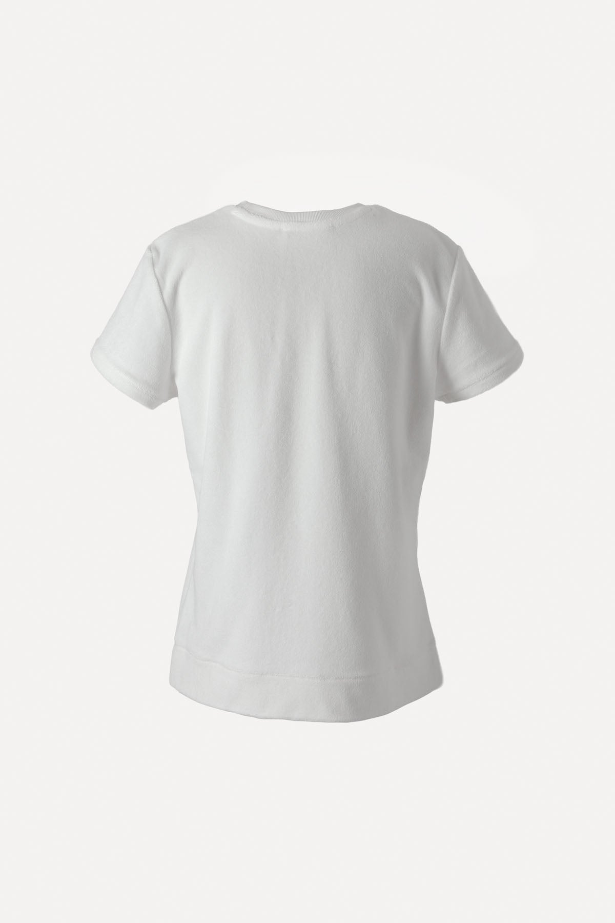 TOWELING TSHIRT WHITE