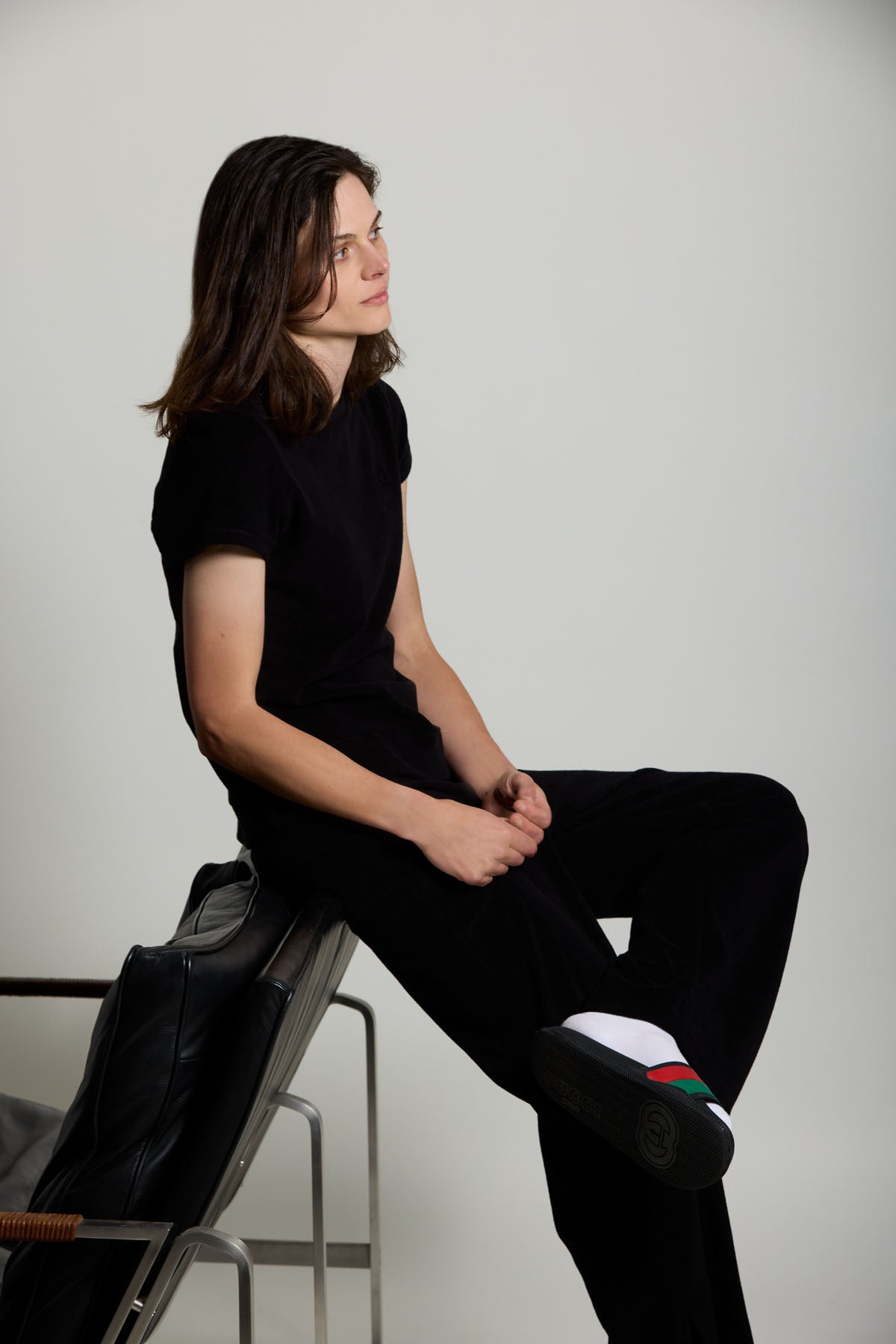 TOWELING TSHIRT BLACK