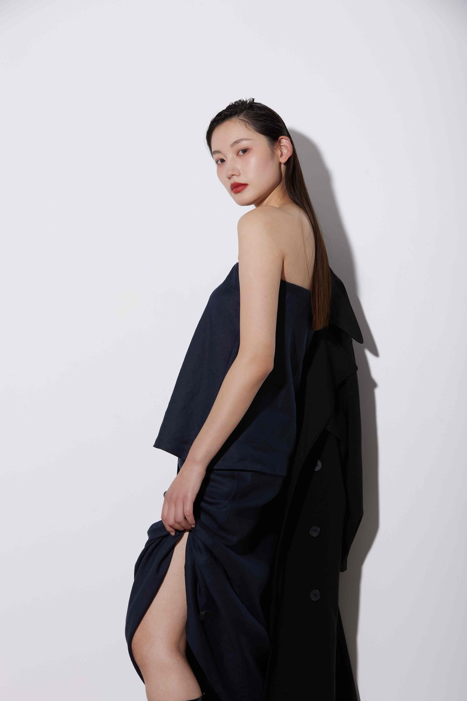 GALA LONG LINEN INK - KNUEFERMANN 