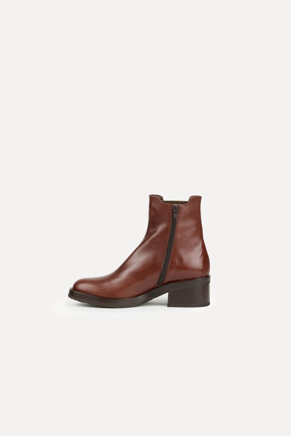 TRUMANS &amp; KNUEFERMANN STIEFELETTE COGNAC