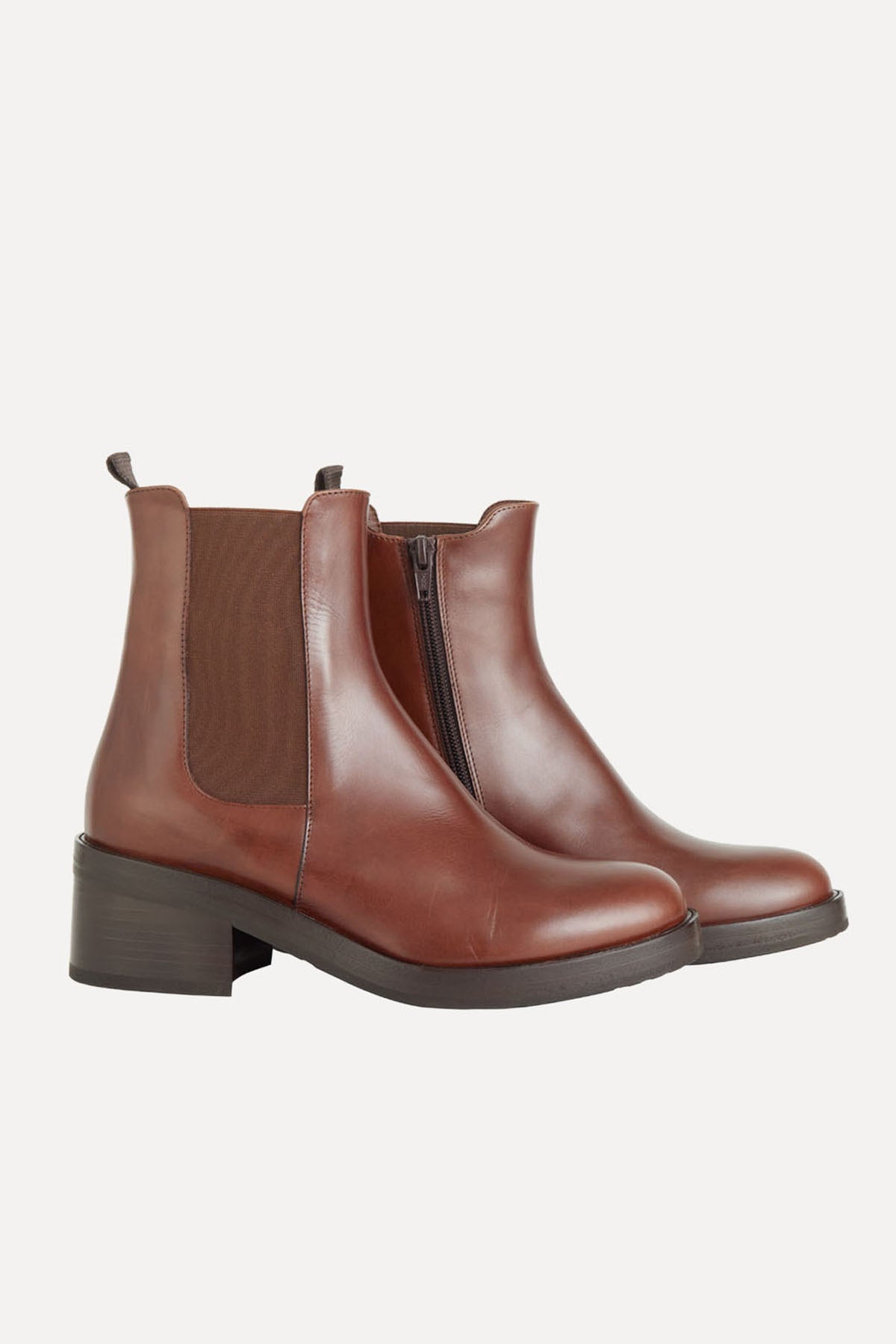 TRUMANS & KNUEFERMANN ANKLE BOOT COGNAC