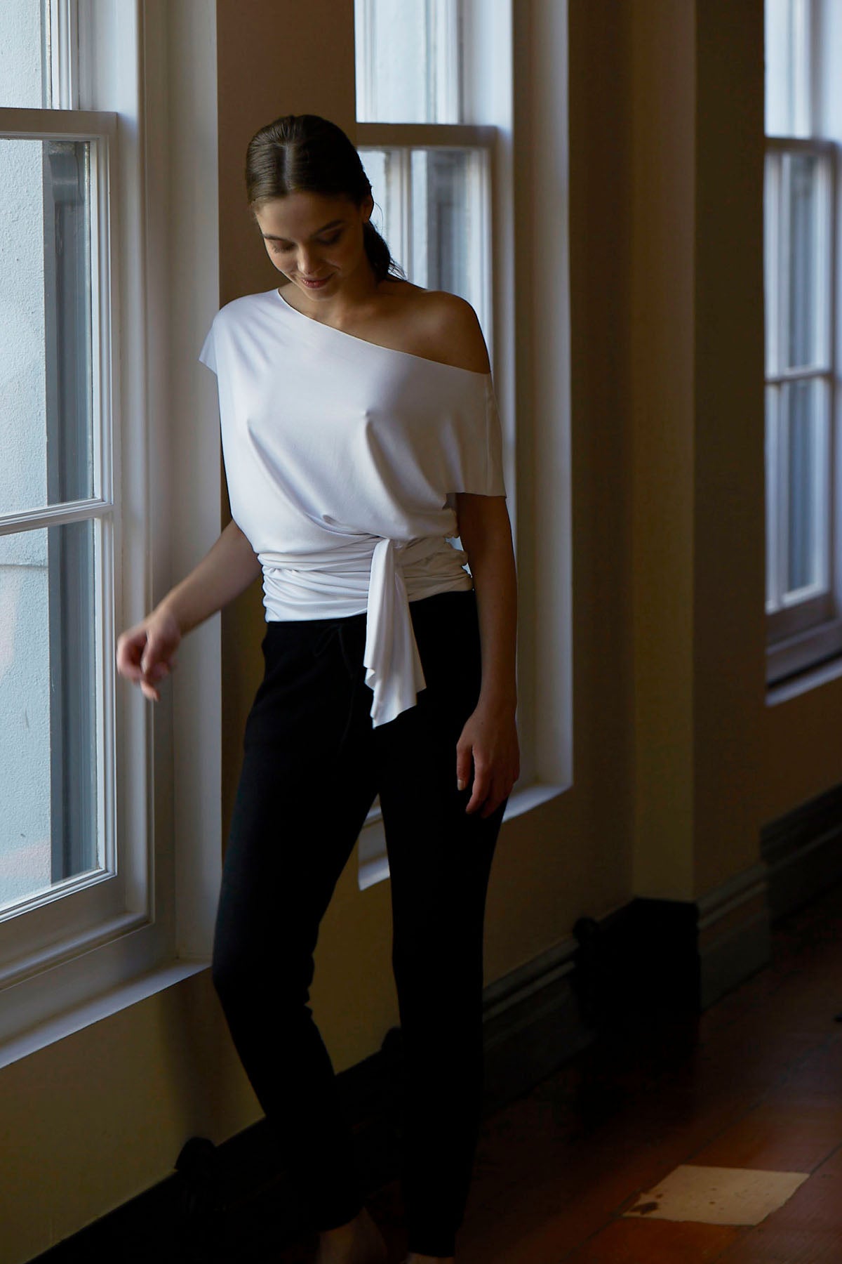WRAP T WHITE