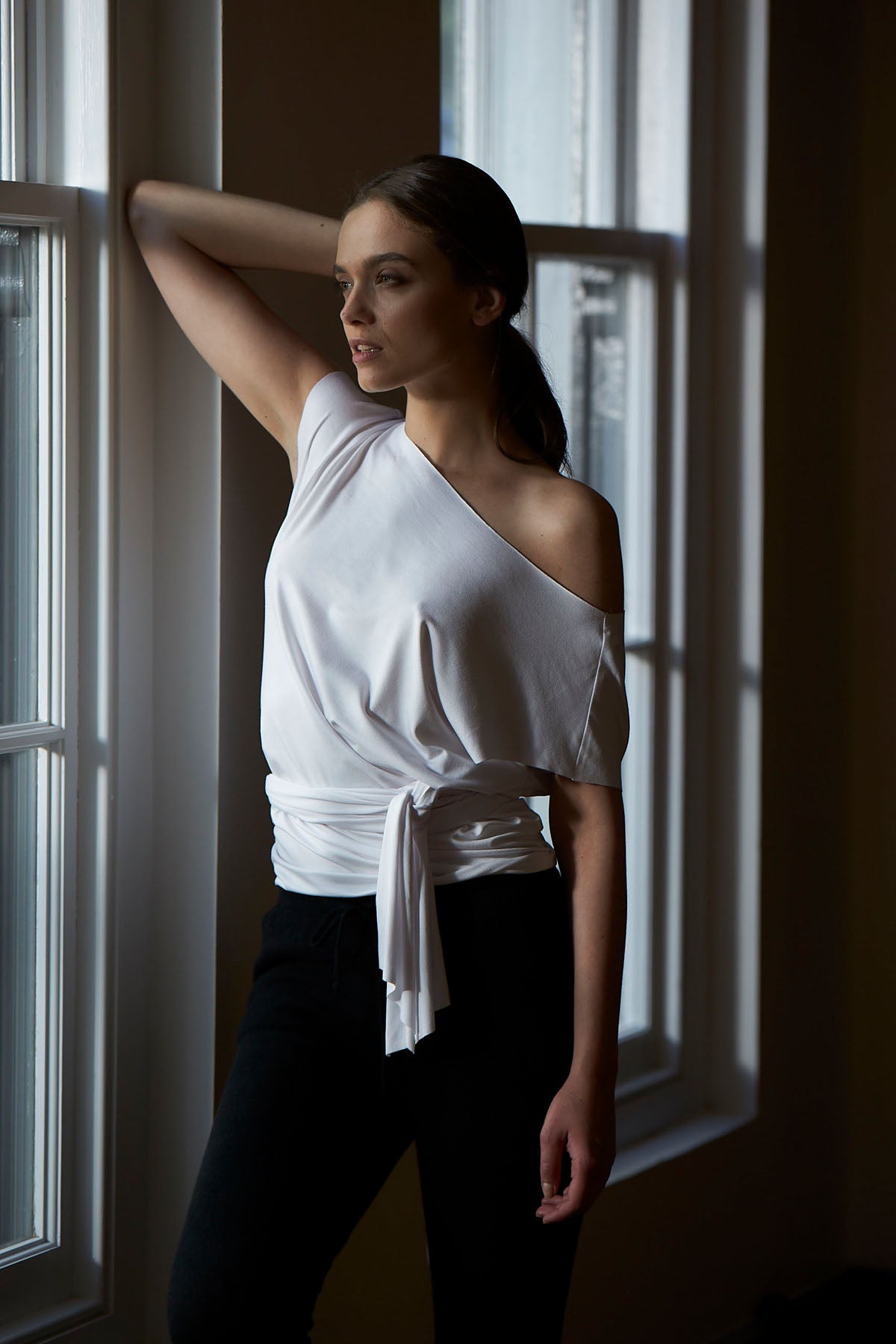 WRAP T WHITE