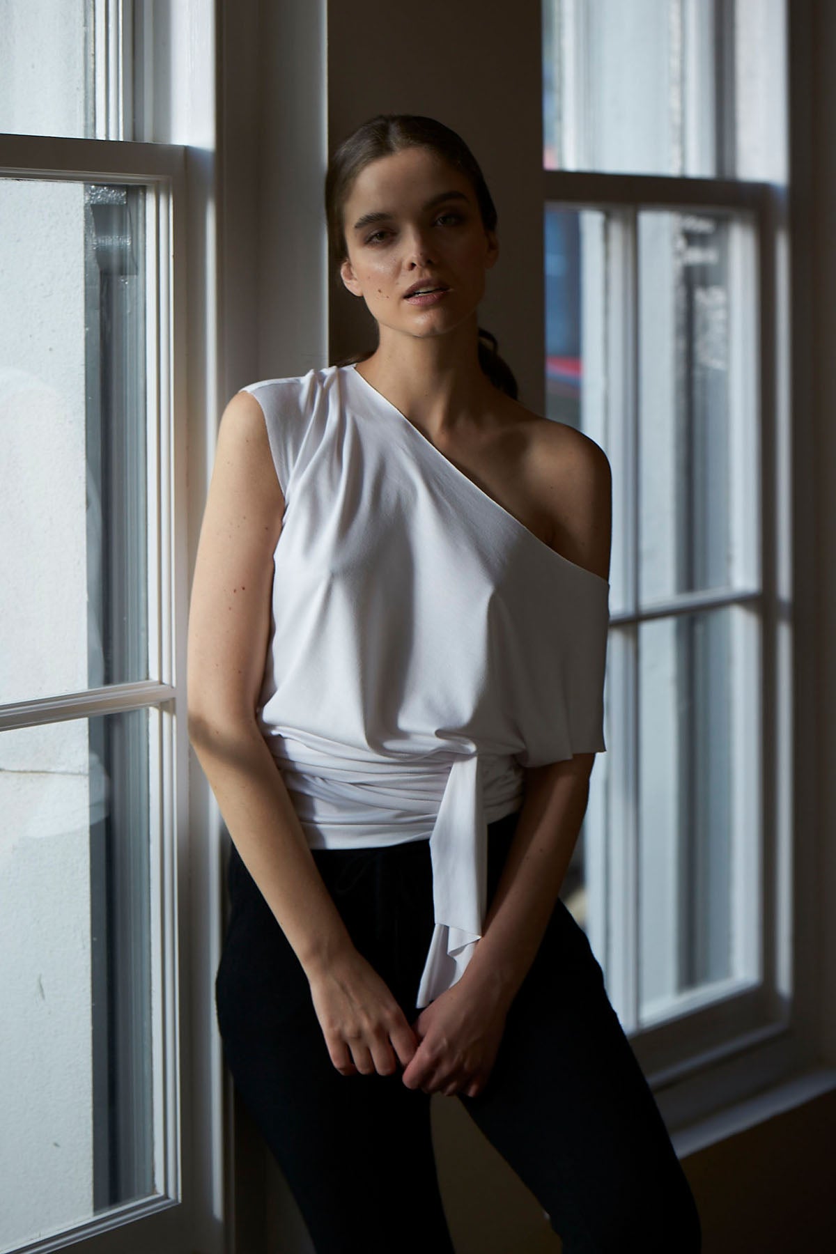 WRAP T WHITE