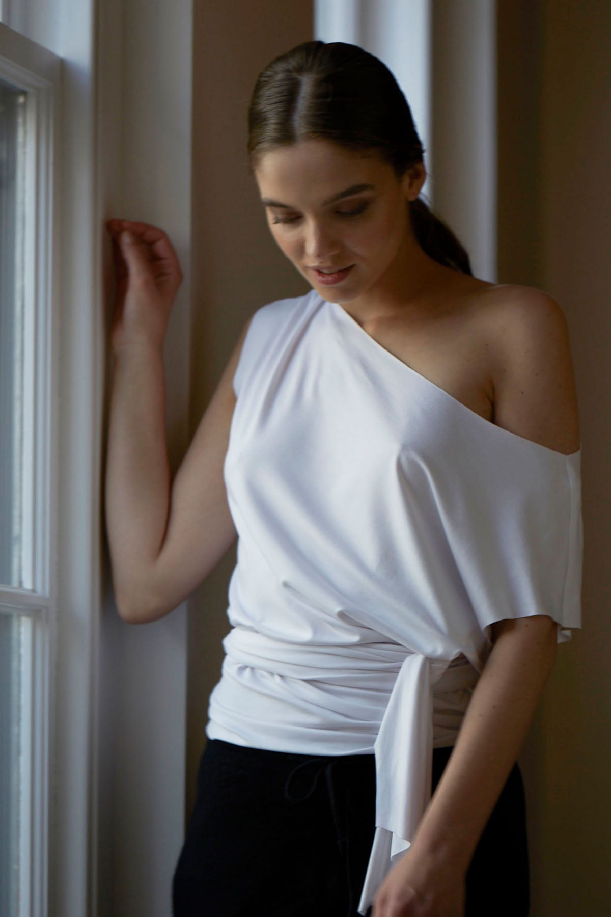 WRAP T WHITE