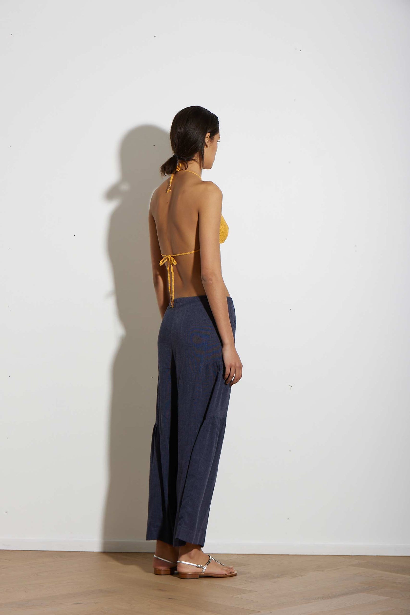 TIERED DRAWSTRING PANT - KNUEFERMANN 