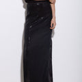 ARAMIS SKIRT LONG BLACK - KNUEFERMANN 