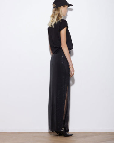 ARAMIS SKIRT LONG BLACK - KNUEFERMANN 