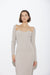 ARLO DRESS CREME CASHMERE - KNUEFERMANN 