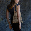 ITS THE LITTLE THINGS:  RAFFIA TOTE - KNUEFERMANN 