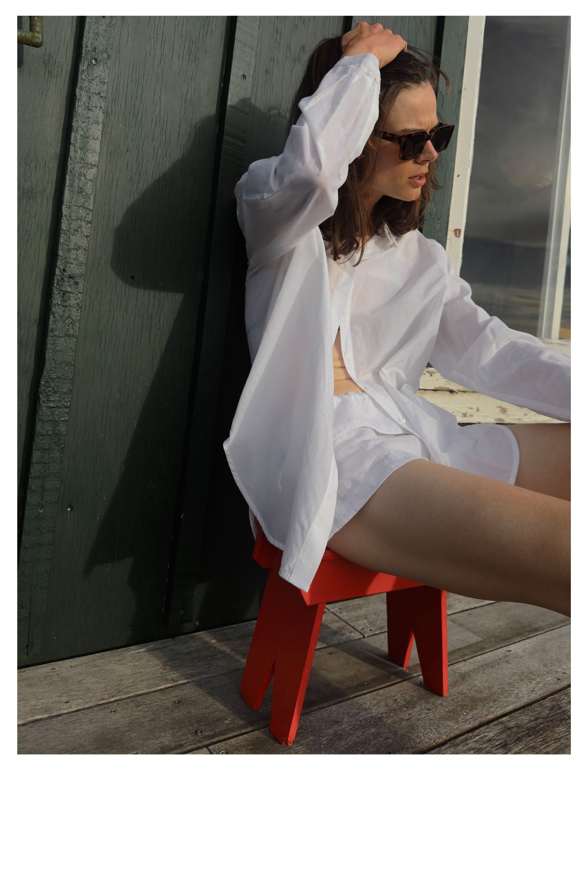 CARUSO HEMD WEISS 100% BAUMWOLLE