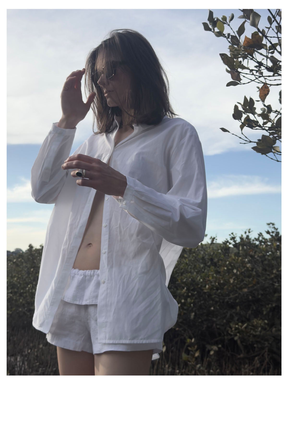 CARUSO HEMD WEISS 100% BAUMWOLLE