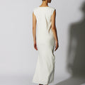 HALSTON WHITE JERSEY - KNUEFERMANN 