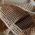 ITS THE LITTLE THINGS:  RAFFIA TOTE - KNUEFERMANN 