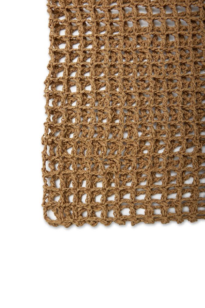 ITS THE LITTLE THINGS:  RAFFIA TOTE