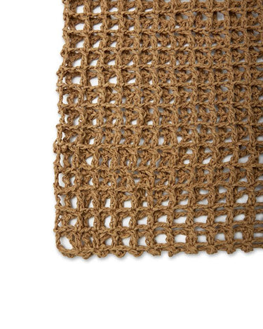 ITS THE LITTLE THINGS:  RAFFIA TOTE - KNUEFERMANN 