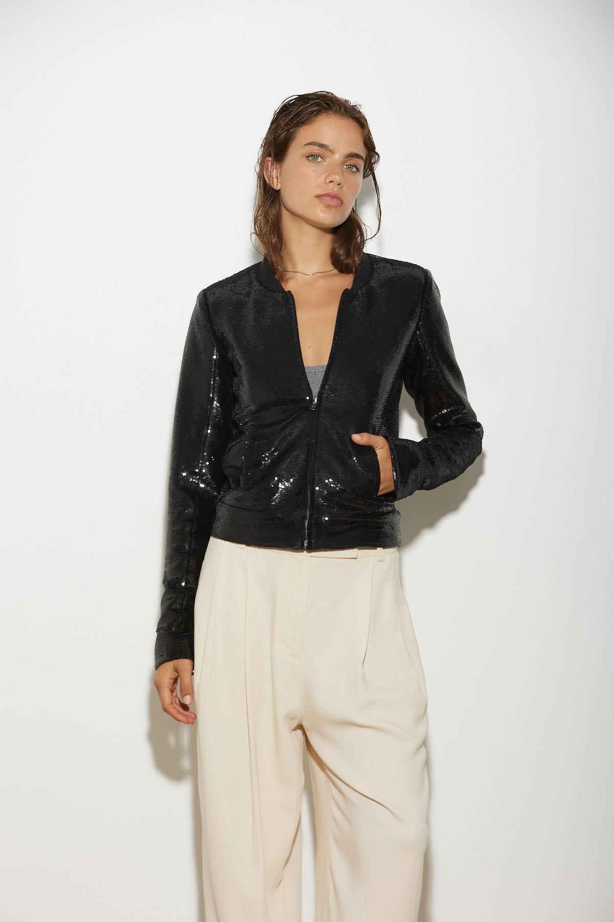 SEQUIN DINNER BOMBER - coming soon - KNUEFERMANN 