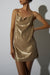 SEQUIN MINIDRESS GOLD - KNUEFERMANN 