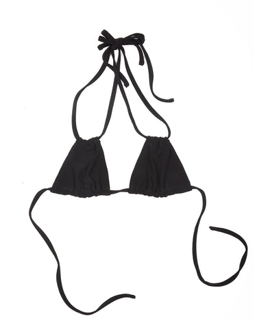 STRING BIKINI TOP BLACK - KNUEFERMANN 