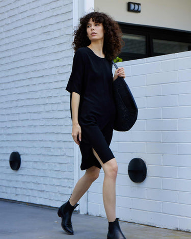 CRUZ DRESS - BLACK - KNUEFERMANN 