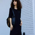 CRUZ DRESS - BLACK - KNUEFERMANN 