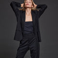 ESSENTIAL SLOUCHPANT BLACK - KNUEFERMANN 