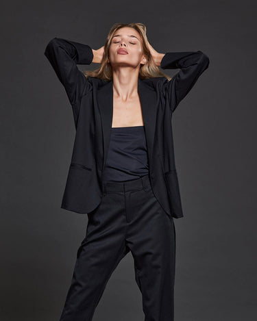 ESSENTIAL SLOUCHPANT BLACK - KNUEFERMANN 