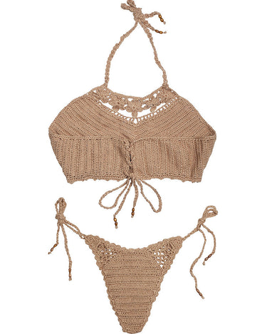 BIKINI SET CARAO PASIFLORA - SAND - KNUEFERMANN 