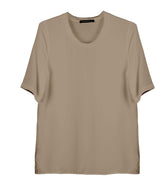 MASON  SILK T - MOCHA PEARL - KNUEFERMANN 