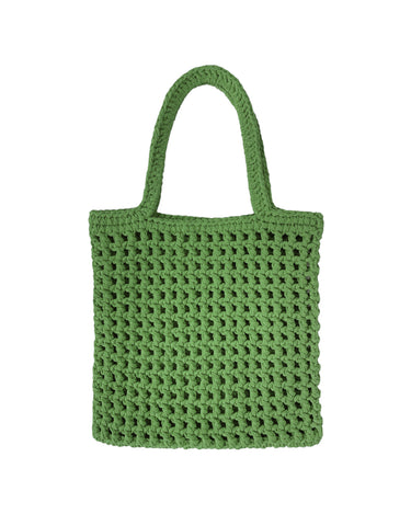 MAXI BEACH TOTE LIME GREEN - KNUEFERMANN 